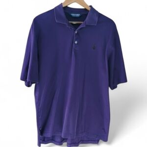 Polo by Ralph Lauren Deep Purple Men's Polo Shirt Sz L
